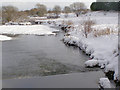 River Irwell, Weir at Warth Mills in BL9 0TS