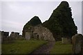 Ruins of St Nichols' Church in Prestwick