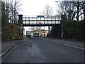 Bridge taking Trans Pennine Trail over Belle Vale Road. in L25 6DR