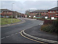Road through the Business Park at Pyne's Hill in EX2 5WH