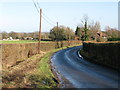 View along the road towards Mersham in TN25 7HH