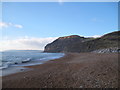 Golden Cap from Seatown Beach in DT6 6JU