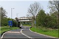 Railway bridge over A6 in LE8 0WL