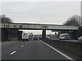 Manchester - Crewe Railway Crosses The M6 in CW11 1RL