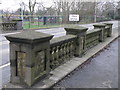 Bridge balustrades on the A6003 near Wicksteed Park in NN15 6GE
