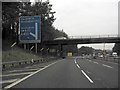 M5 Motorway - Junction 3 Exit Sign, Northbound in B62 0DE