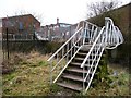 Footbridge over the River Erewash in NG10 5AD