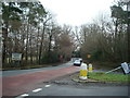 Balcombe Road, junction with Hanlye Lane, Haywards Heath in RH17 5NS