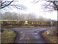 Junction on Wissenden Lane in TN26 3EG