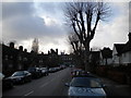 Hampstead Way NW11 looking to the junction with Finchley Road NW11 in NW11 0DL
