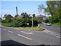 Road junction, Knockholt Pound, Kent in TN14 7JD
