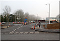 New access road and roundabout, Newbold Road in CV21 1DL