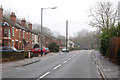 Newbold Road looking towards Rugby in CV21 1DL
