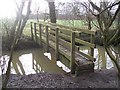 Footbridge near Kiln Wood in TN26 3PT