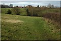 Footpath off Lovington Lane, Broadheath in WR2 6QZ
