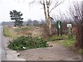 Flytip, Holt Heath in BH21 7LA