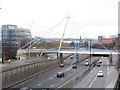 New bridge over Central Motorway in NE1 2TE