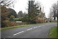 Entering Penshurst on the B2176 in TN11 8DG