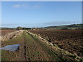 Jurassic Way, looking along the Welland Valley towards Kilthorpe Grange in PE9 3RE