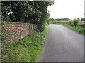 Old wall in Moor Lane in CH5 3NZ