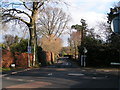 Main road into West Hill from the southwest in EX11 1XZ