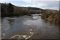 The Afon Rheidol below Capel Bangor bridge in SY23 4EL
