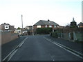 Looking down Denville Avenue towards Bayly Avenue in PO16 9LG
