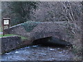 Bridge over Horner Water, West Luccombe in TA24 8HB