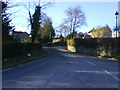 A nameless street, Eyam in Eyam
