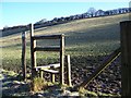 Stile and footpath, Clatford Bottom in SN8 4HU