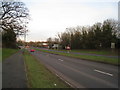 A33 - heading north out of Basingstoke in RG21 5QE