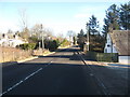 The A91 at the village Carnbo in KY13 0NX