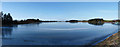 An icy Cameron Reservoir in KY16 8PD