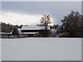 Inchberry hall after the snow in IV32 7QH