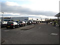 Car park at Alloa retail park in FK10 1QQ