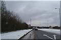 The road off the M6 at Shevington in WN6 8RR