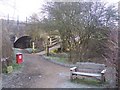 Bench, Rainbow Bridge and Railway Bridge in TN11 9BB