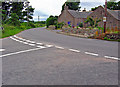 Road junction at Hirn in AB31 5QU