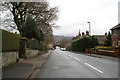 Looking down Waddington Road in BB7 1PD