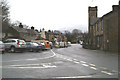 The village street from outside the Higher Buck in BB7 3HY