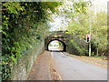 Railway bridge across Quarella Road, Bridgend in CF31 1LS