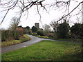 All Saints church viewed from Rectory Lane/Mill Road junction in NR9 3GX