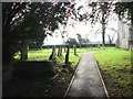 All Saints church - churchyard in NR9 3GX
