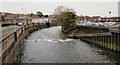 A bend in the river, Bridgend in CF31 1LS