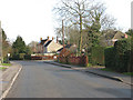 View north-east along School Lane in Little Melton