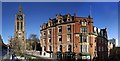 St Nicholas Cathedral and the top of Side in NE8 2EY