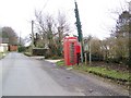 Telephone box, Winterborne Anderson in DT11 9EZ
