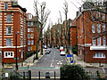 Bethnal Green:  Camlet Street from Arnold Circus in N1 6JY