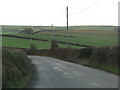 Road to George Nympton from South Molton in EX36 4ER
