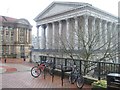Cycle racks and civic buildings in B15 1LZ